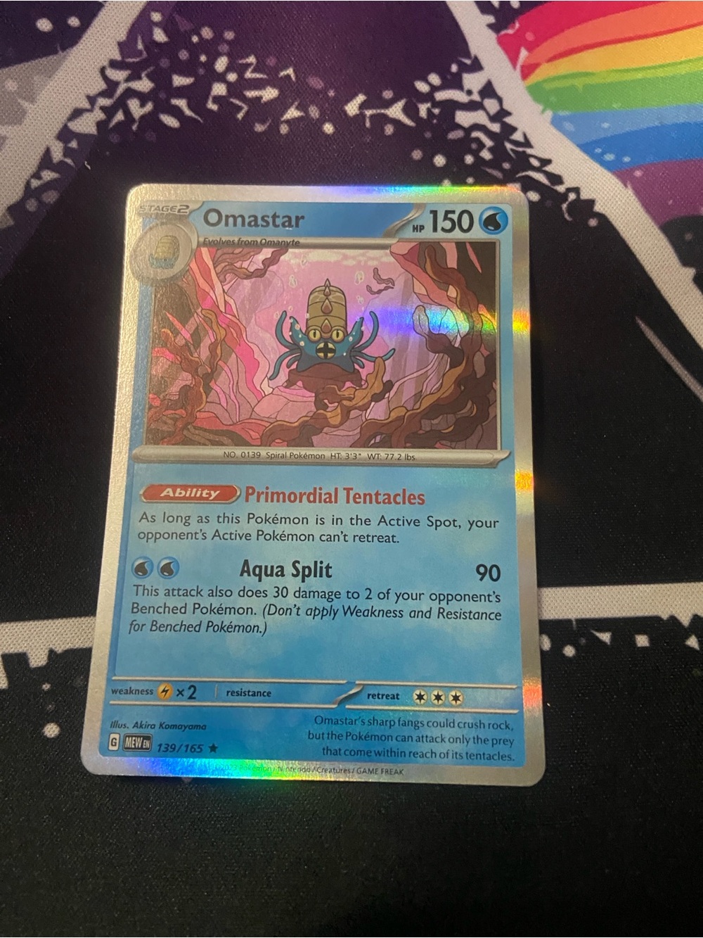 Holo Omastar (139/165)